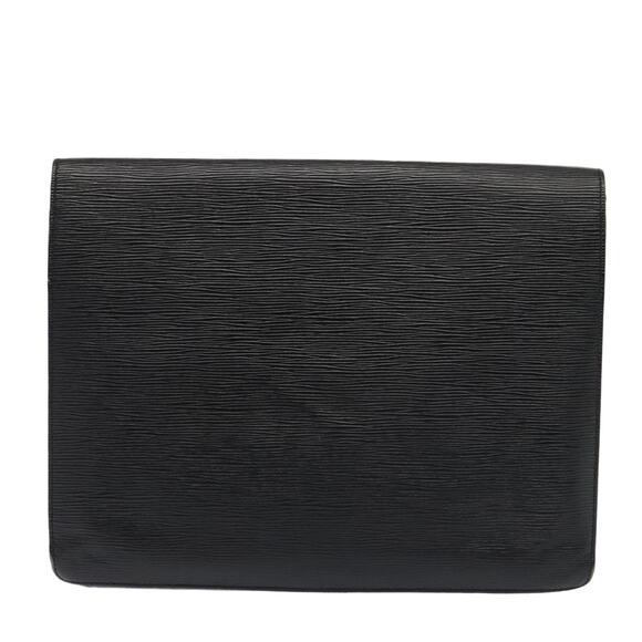 LOUIS VUITTON Epi Porte Documents Senateur Briefcase Black M54452 - Picture 2 of 16